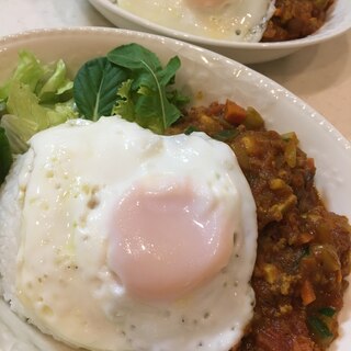 ズッキーニとエリンギ入り☆夏のキーマカレー